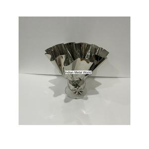 Tazón para servir chocolate de diseño moderno en cobre y metal, plato de postre de acero inoxidable para el hogar, hotel y eventos de boda a precio económico. - Product Image 6