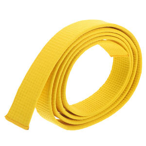 Ceintures noires d'arts martiaux brodées avec logo personnalisé Taekwondo Karaté - Product Image 6