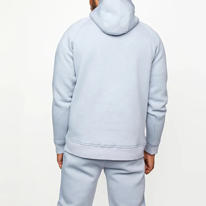 Custom Men's Performance Hooded Track Set Pullover Sports Top Utility <b>Zip</b> <b>Pocket</b> Tapered <b>Jogger</b> Pants OEM Private Label Set - Product Image 2