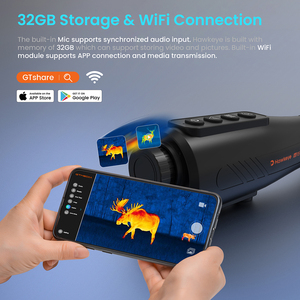 GTGUARD AI 15, Cámara de Caza WiFi Portátil para Exteriores, OEM/ODM de Fábrica, Monocular Térmico de Mano, Óptica Telescópica <span class=keywords><strong>con</strong></span> <span class=keywords><strong>Zoom</strong></span> 8X/4x - Product Image 1