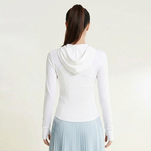 Wholesale Women <b>Long</b> <b>Sleeve</b> Yoga <b>Top</b> Soft <b>Stretch</b> Breathable Fitness Workout Activewear Shirt Comfortable - Product Image 3