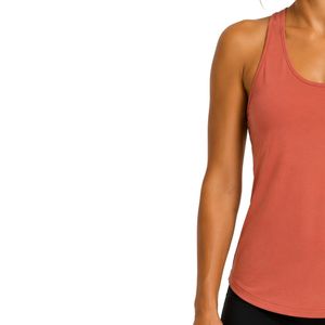 Débardeur dos nageur pour femme, orange corail, imprimé étoiles, sans manches, pour la gym, le yoga, le fitness, l'entraînement, la course, vêtement de sport anti-humidité, personnalisable - Product Image 3