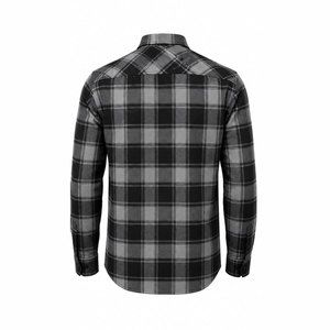 Chemises de smoking premium pour hommes, col montant, popeline, manches longues, coupe ajustée, coton doux, boutonnées, formelles, respirantes - Product Image 3