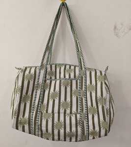 Duffle <b>Bag</b> Trending Recycled Cotton Eco-Friendly Durable Woven Travel <b>Beach</b> Handbag with Two Handles for Gift <b>Bag</b> Travel <b>Bag</b> - Product Image 2
