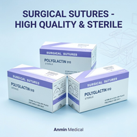 Sutures chirurgicales Polyglactin 910 (PGA 910) de qualité fiable, directement de l'usine, pour les soins de santé mondiaux