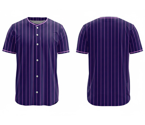 Custom Printed Baseball Jersey – Moisture Wicking Sports Apparel with Custom Logo & Numbers | Breathable Polyester Base - Product Image 3