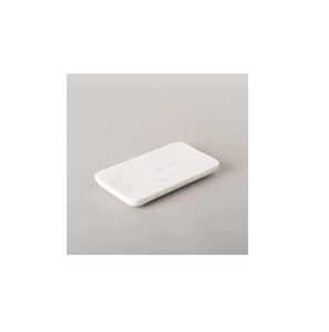 Support à Savon Rectangulaire en Résine de Verre Ondulé Violet – Accessoire de Salle de Bain pour Lavabo et Douche - Product Image 5