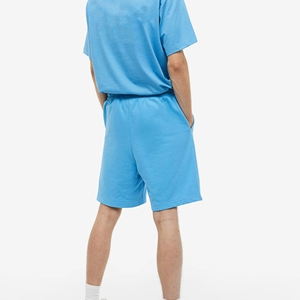Shorts de Mujer al por Mayor 100% Algodón, Color Personalizado, Cuadros, Cintura Elástica, Tie Dye, Cordón Ajustable, Diseño Sólido - Product Image 2