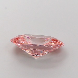 Diamant CVD rose vif fantaisie de forme ovale de luxe, cultivé en laboratoire, 2,89 carats, clarté VVS2, polissage excellent, diamant non monté pour bijoux - Product Image 5