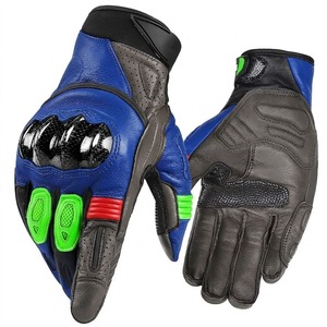 Guantes de Motociclismo de Alta Calidad, Duraderos, Antideslizantes, Absorbentes de Sudor, con Protección de Nudillos, Diseño de Logotipo Personalizado, Venta al Por Mayor - Product Image 2