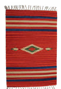 Alfombra de Algodón Floral Moderna Hecha a Mano y Personalizable, Reversible, Lavable a Máquina, para Ejercicio, Viajes, Uso Comercial y Doméstico - Product Image 2