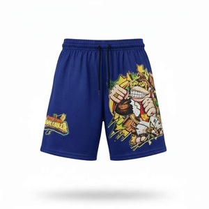 Shorts de basketball unisexe IOTA SPORTS en maille extensible de qualité supérieure avec logo frontal, 100 % polyester, entrejambe de 7 pouces, anti-plis et respirant - Product Image 6