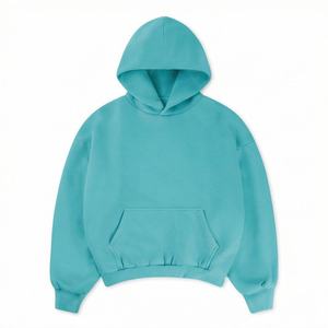 Sweat-shirts à capuche unisexes surdimensionnés en coton épais 500 GSM de haute qualité avec logo personnalisé, vêtements polaire grande taille - Product Image 1