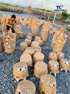 Hot Sale <b>White</b> Elephant Rattan <b>Basket</b> Handmade Handmade <b>Wicker</b> Animal <b>Basket</b> For Baby Room Kids Nursery Room Decor <b>Basket</b> - Product Image 4