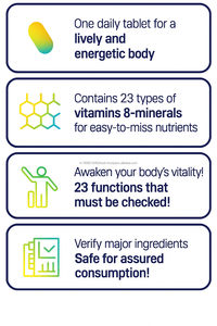 Un suplemento multivitamínico diario tabletas minerales vitaminas Corea OEM alimentos saludables suplemento saludable para adultos no para niños - Product Image 3