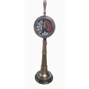 Moteur de bateau décoratif nautique, télégraphe antique en laiton fait main pour la décoration intérieure moderne, vente en gros - Product Image 1
