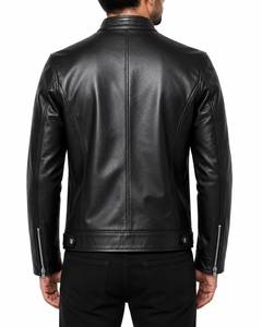 Vestes d'hiver en cuir véritable pour hommes, construction de qualité supérieure, chaudes, douces et confortables, vêtements de mode saisonniers, vente en gros - Product Image 5