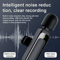 Microphone cravate sans fil omnidirectionnel professionnel mini à clipser pour iPhone 17 16 15, téléphone Android et Vlogging