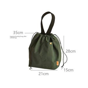 Premium Water-Resistant Meal Prep Bag Durable Thermal Food Carrier with Integrated Front Snap Pocket and Reinforced Handles - Product Image 2