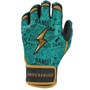 ถุงมือตีเบสบอล King JUCO Bruce Bolt Teal สำหรับฝึกซ้อม ทำจากโพลีเอสเตอร์ แบบสวมได้ทั้งสองมือ ปิดด้วยแถบตีนตุ๊กแก เหมาะสำหรับผู้ใหญ่ทุกเพศ - Product Image 4