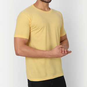 Fabricants de t-shirts OEM, t-shirts personnalisés pour hommes en coton 100%, coupe classique, manches courtes, col rond, décontractés, respirants, séchage rapide, fitness - Product Image 4