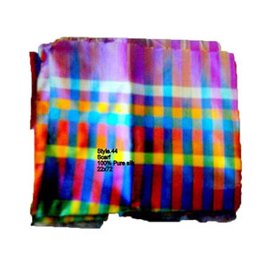 Pañuelo de Seda con Diseños Personalizados, Impresión Digital, 100% Seda India Pura, Ecológico, Suave para la Piel, Casual, Calidad Premium - Product Image 1