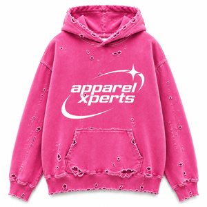 Sudadera con Capucha Premium Desgastada Oversize de Algodón Grueso con Forro Polar Estilo Urbano OEM ODM - Product Image 3