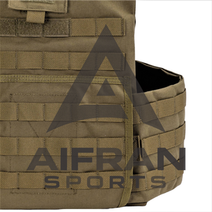 Aiffran Premium Chest Rig Breathable Durable Adjustable Tactical Style Vest with Multiple Storage <b>Pouches</b> - Product Image 3