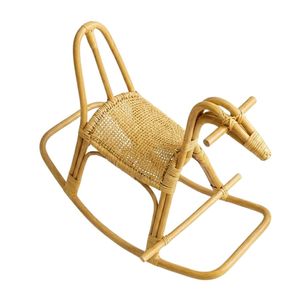 Chaise à bascule en rotin pour enfants, mobilier de chambre d'enfant, chaise de jeu de haute qualité, vente en gros - Product Image 1