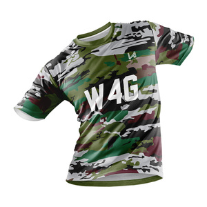 Custom Sublimated Men's Soccer Jerseys 100% Polyester Breathable Quick Dry Anti-Bacterial Short Sleeve Fitted Custom Team Name - Product Image 4