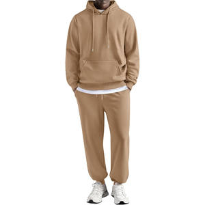 Conjunto Deportivo Informal y Cómodo para Hombre, Verano, 100% Algodón, Tela Suave y Transpirable, Pantalones Jogger Ajustados, Cintura Elástica - Product Image 1