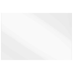 Miroir mural rectangulaire en verre trempé 31,50 x 23,62 pouces, design sans cadre - Product Image 2