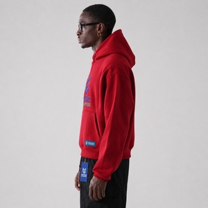 Sudadera con Capucha de Felpa Lisa, 100% Algodón, 380 g/m², Corte Regular, Clásica, Ecológica, con Logotipo Personalizado para Hombre, Venta al Por Mayor Directa de Fábrica - Product Image 6