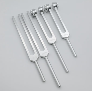 Juego de 9 Diapasones Ponderados de Plata para Sanación de Chakras, 8 Chakras + 1 Alma - Product Image 5