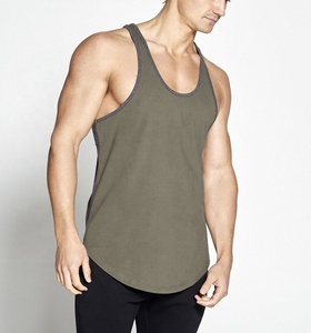 Premium Cotton Tank <b>Top</b> For Men Men's Gym Tank <b>Top</b> Sleeveless Workout Shirt Custom Logo Men's Tank <b>Top</b> Sportswear - Product Image 2