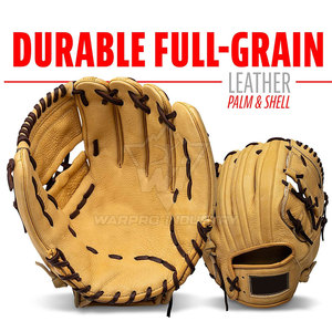 Durable Leather Construction Baseball Fielding Gloves Comfortable Fit For Infield Outfield Practice And Game Play - Product Image 6