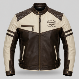 Men's Genuine Premium Cowhide Leather Motorbike <b>Jacket</b> Top Leather Black Vintage <b>Jacket</b> Men's Biker Slim Fit Motorcycle <b>Jackets</b> - Product Image 2