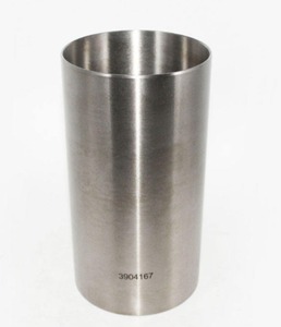 Chemise de cylindre de moteur diesel 6D107, alésage 107 mm, en acier allié, robuste, pour pièces d'excavatrice minière - Product Image 1