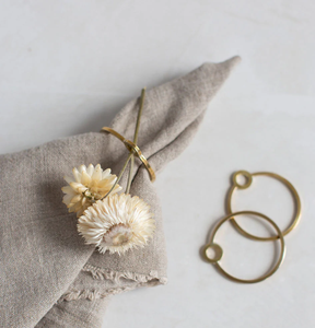 Gold Polished Brass Napkin <b>Ring</b> Star Shape <b>Circle</b> <b>Ring</b> Napkin <b>Rings</b> Excellent Quality Brass Napkin <b>Ring</b> Cheap Price - Product Image 2