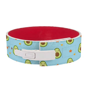 เข็มขัดยกน้ำหนักแบบคันโยกขายดีที่สุด สะดวกสบาย ทนทาน หนังแท้ ปรับได้ พร้อมหัวเข็มขัดเหล็ก - Product Image 3