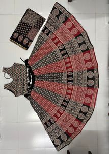 Women Lehenga Choli Digital <b>Printed</b> Cotton Floor-Length Traditional Ethnic Wear For Wedding India Pakistan Style - Product Image 5