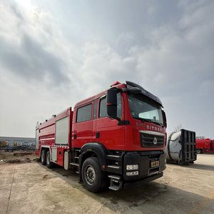 <span class=keywords><strong>Camion</strong></span> de lutte contre l'incendie SINOTRUK SITRAKA à réservoir de poudre sèche et d'eau - Product Image 2