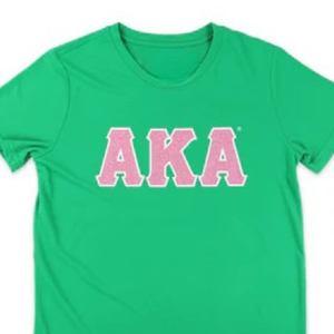 Camiseta Deportiva AKA Glitter Dri Fit para Mujer, Verde Rosa, Absorbe la Humedad, Cuello Redondo, Rendimiento Atlético, Uso Casual - Product Image 3
