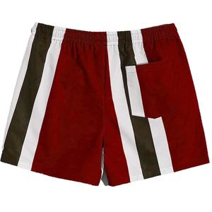 ผู้ชายผ้าฝ้าย 100% กางเกงขาสั้นลายนุ่มสําหรับบุรุษโลโก้ที่กําหนดเองผู้ชายฤดูร้อน Beachwear ขายส่งกีฬาว่ายน้ํากางเกงขาสั้น OEM - Product Image 6