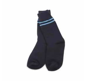 Mollet Longueur Chaussettes Football Uniforme Enfants Football Chaussettes pour Garçons Filles 6-12 Ans coton fait chaussettes école porter uniforme - Product Image 3