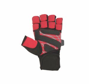 Durable Gym <b>Gloves</b> with <b>Fingerless</b> Design and Extra Palm Padding for Weight Training CrossFit and Strength Workout Performance - Product Image 3