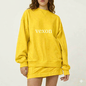 Sweat-shirt à col montant Cozy Street pour femme, ample et surdimensionné, en molleton doux et chaud, décontracté pour l'hiver et le quotidien - Product Image 1