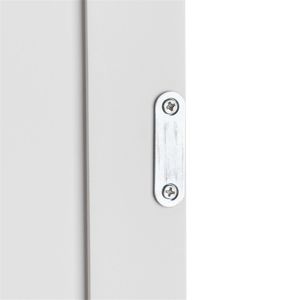 Mobiletto da Bagno Bianco a Singola Anta con 4 Cassetti, Accessorio per Arredamento - Product Image 6