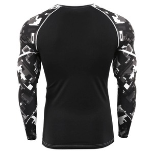 Custom Gym Fight Mma Rash Guard Bjj Boxing Set Breathable Martial Arts Wear Sets <b>for</b> <b>Men</b> Bjj RashGuard Boxing <b>Compression</b> <b>Shirts</b> - Product Image 3