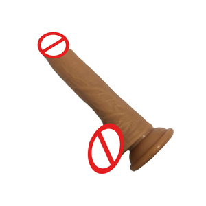 Dildo realista suave negro de silicona líquida, tapón anal impermeable con ventosa, juguete sexual manual para adultos, venta al por mayor - Product Image 4